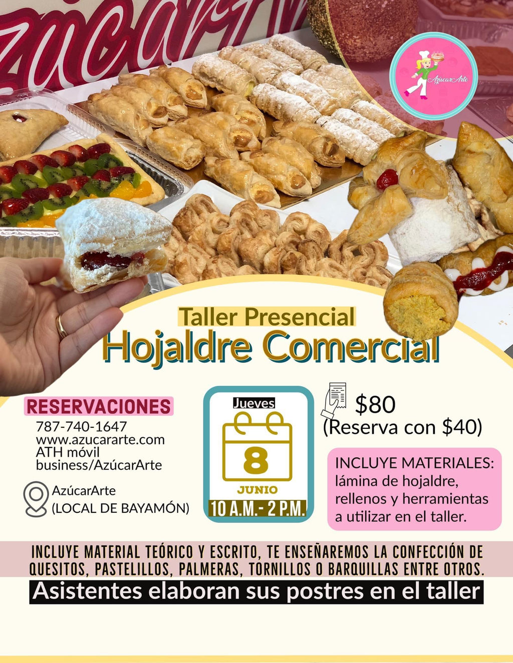 Taller: Hojaldre Comercial