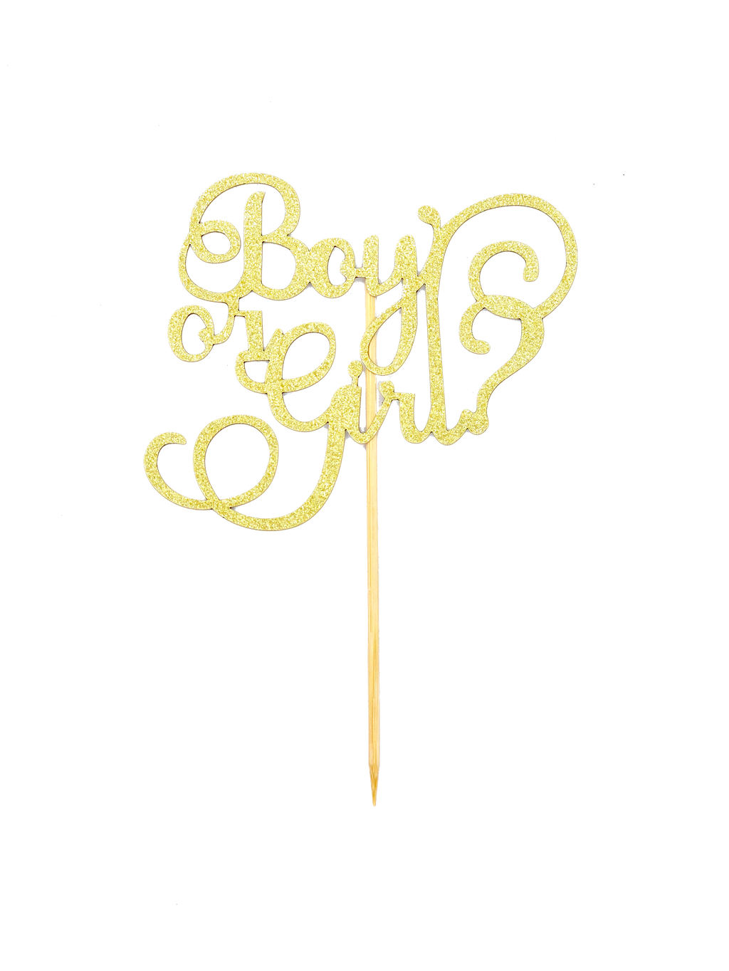 Boy Or Girl? Cake Toppers
