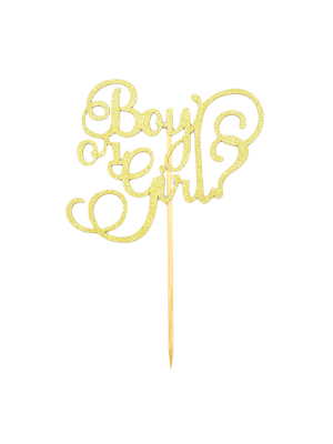 Boy Or Girl? Cake Toppers