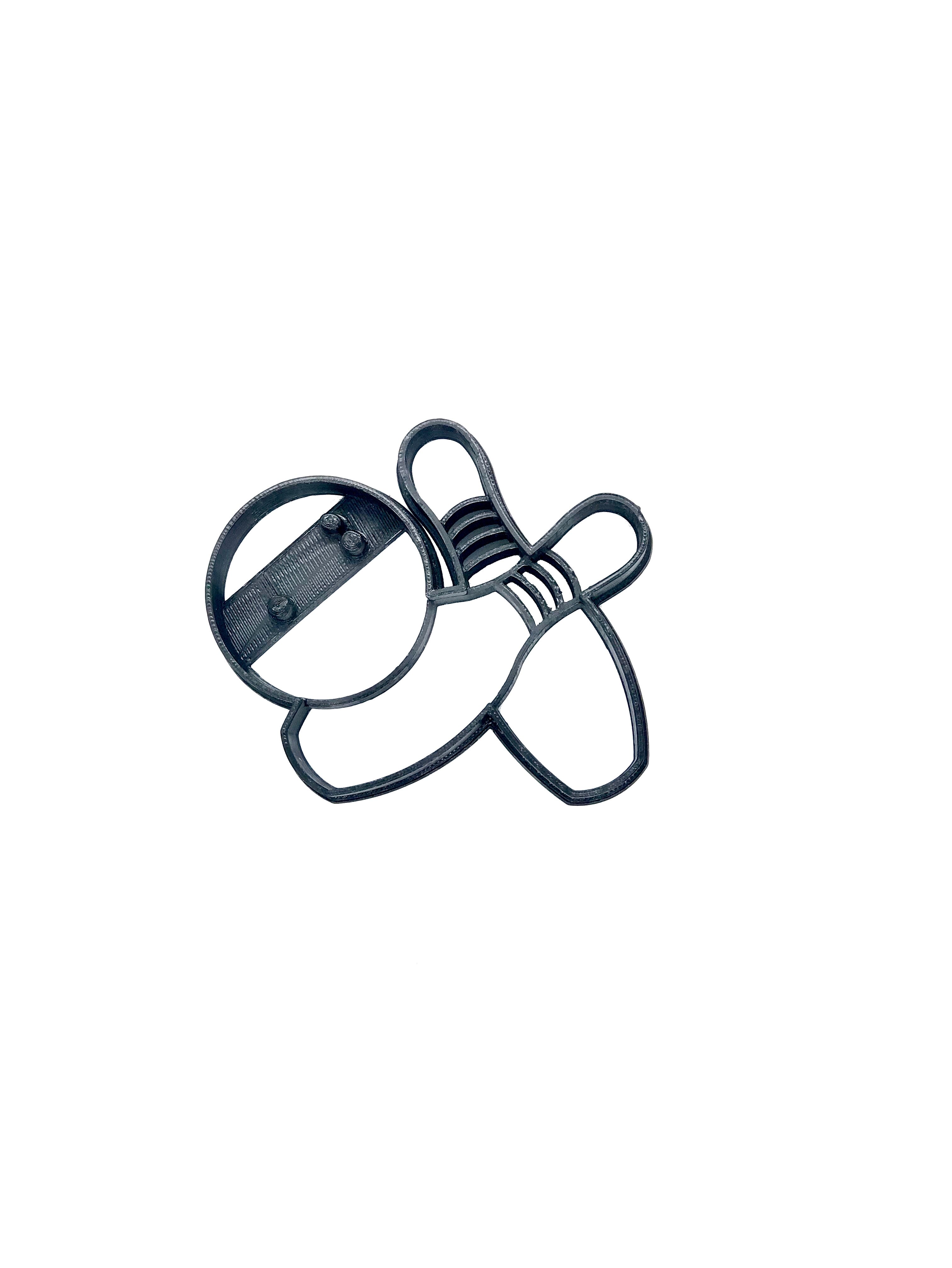 Bowling Ball with Pins Cookie Cutter