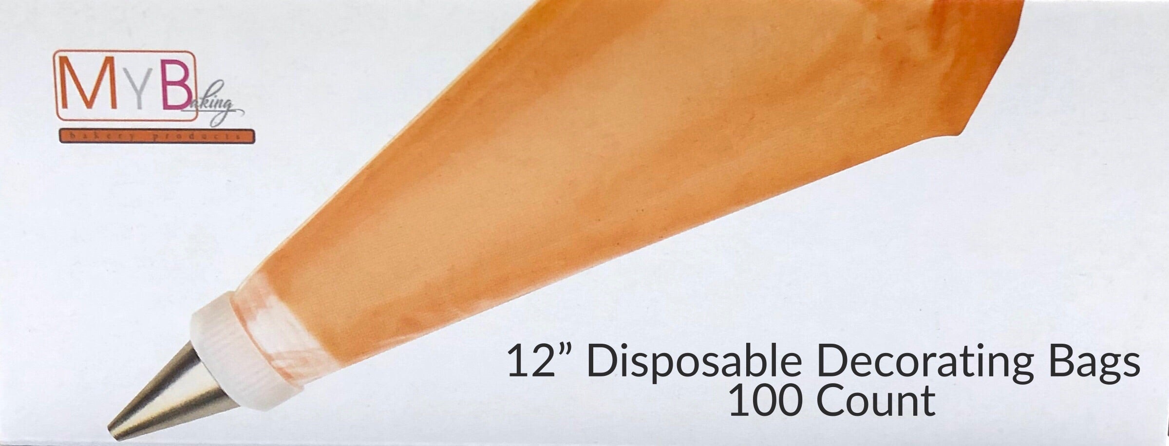12" Disposable Decorating Bags 100pcs