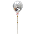 Glittery Cake Topper Balloons