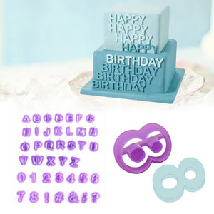 Letters Cutters Set Small 40PCS