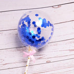 Glittery Cake Topper Balloons