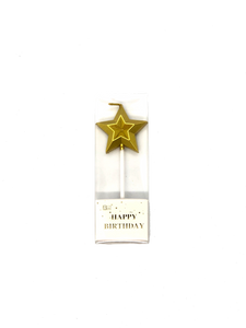 Star Birthday Candle (2 Colors)