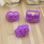 Letters Cutters Set Small 40PCS
