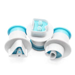 Push Easy Mini Lowercase Alphabet Cutters