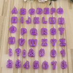 Letters Cutters Set Small 40PCS
