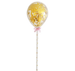 Glittery Cake Topper Balloons