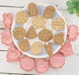 Christmas Cookie Cutter Set 8pcs