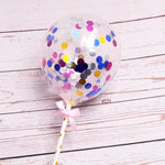 Glittery Cake Topper Balloons