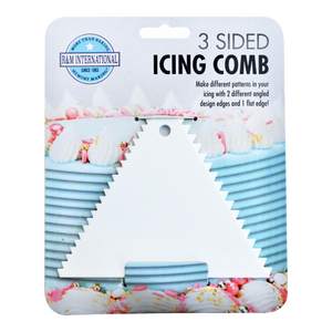 R&M International 3 Sided Icing Comb