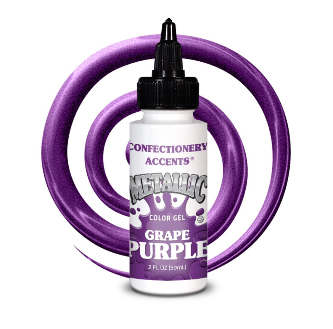Confectionery Accents Metallic Gel Colors (11 Colors)