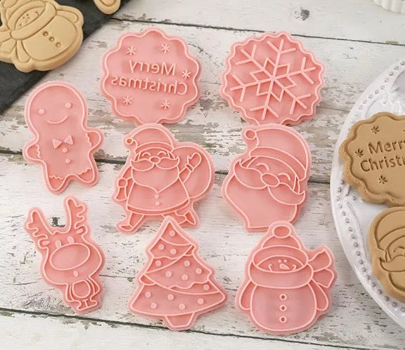 Christmas Cookie Cutter Set 8pcs