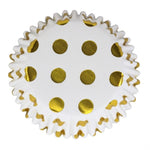 PME Polka Dot Trimmed Foil Lined Baking Cups 30 PCS) (3 Colors)