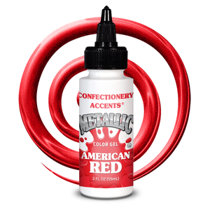 Confectionery Accents Metallic Gel Colors (11 Colors)