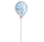Glittery Cake Topper Balloons