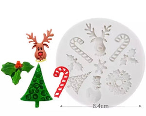 Christmas Theme Silicone Mold
