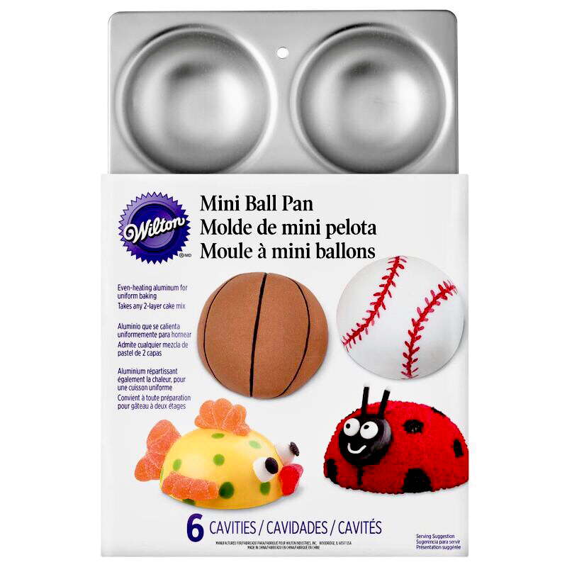 Wilton’s Mini Ball Cake Pan