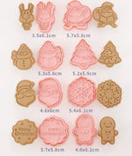 Christmas Cookie Cutter Set 8pcs