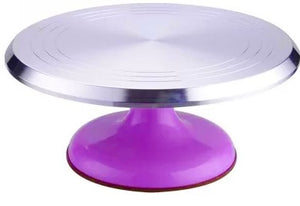 Neon Cake Rotating Stand