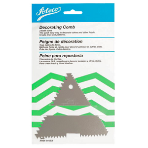 Ateco’s 3 Sided Decorating Comb