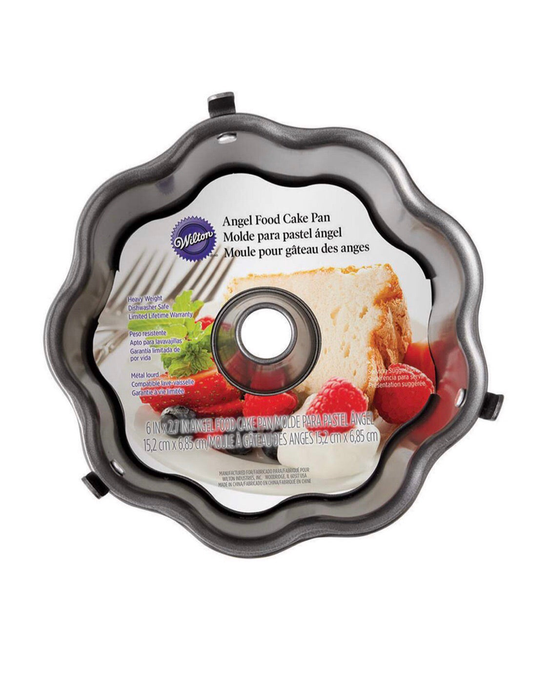 Wilton’s Scalloped Angel Food Cake Pans (6Inch)